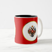 Kaiserlicher Adler-Tasse Zweifarbige Tasse (VorderseiteRechts)