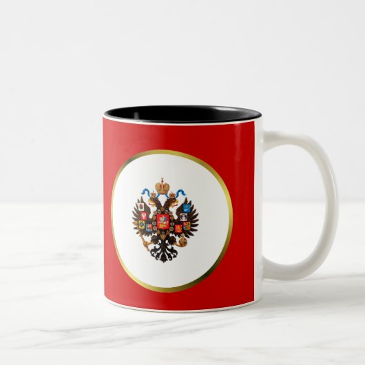 Kaiserlicher Adler-Tasse Zweifarbige Tasse (Rechts)