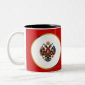 Kaiserlicher Adler-Tasse Zweifarbige Tasse (Links)