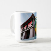 Kaiserlicher chinesischer Drache Kaffeetasse (Vorderseite Links)