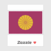 Kaiserlicher Standard des Kaisers Emeritus (2019-h Aufkleber (Blatt)