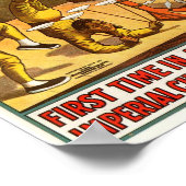 Kaiserliches Chinesisches SternenCircus Poster (Ecke)