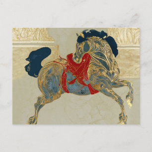 Kaiserliches Goldenes Pferd Postkarte
