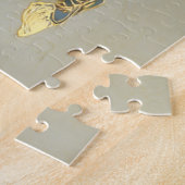 Kaiserliches Goldenes Pferd Puzzle (Seite)