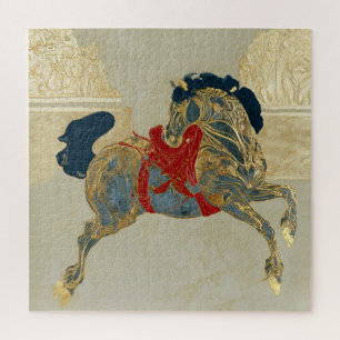 Kaiserliches Goldenes Pferd Puzzle