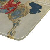 Kaiserliches Goldenes Pferd Schneidebrett (Ecke)