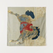 Kaiserliches Goldenes Pferd Wandteppich (Vorderseite (Horizontal))