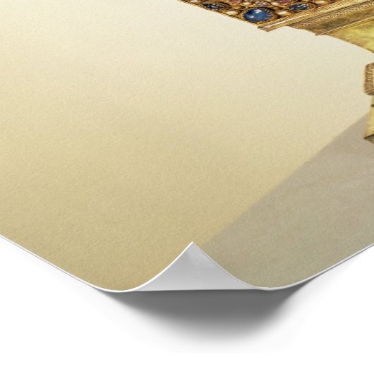 Kaiserliches Kreuz des Heiligen Römischen Reiches Poster (Ecke)