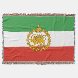 Kaiserliches Wappen der Pahlavi-DynastieThrow Blan Decke