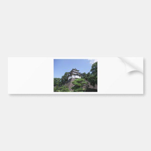 Kaiserpalast Japan Autoaufkleber (Vorne)