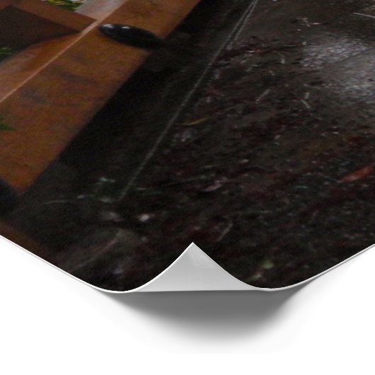 Kaiserpalast Kyōto mit Bridge Poster (Ecke)