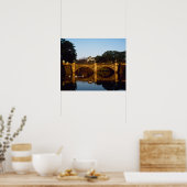 Kaiserpalast, Nijubashi-Brücke, Tokio, Japan Poster (Küche)