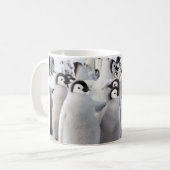 Kaiserpenguin-Küken-Tasse Kaffeetasse (Vorderseite Links)