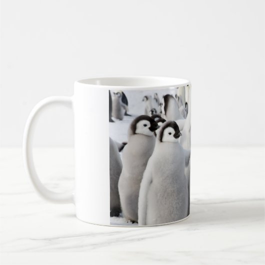 Kaiserpenguin-Küken-Tasse Kaffeetasse (Links)