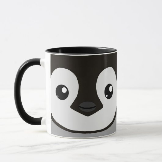 Kaiserpenguin-Küken-Tasse Tasse (Links)
