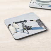 KaiserPenguins mit Kamera - GetränkeUntersetzer (Linke Seite)