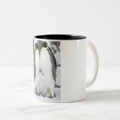 KaiserPenguins mit Küken - Tasse (VorderseiteRechts)