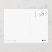 Kaiserpfau Postkarte (Rückseite)