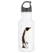 Kaiserpinguin Edelstahlflasche (Vorderseite)