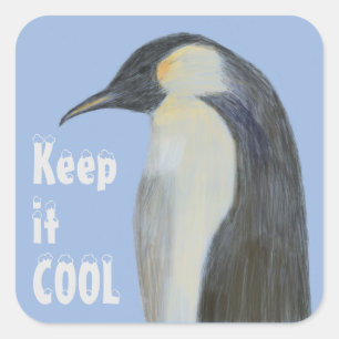 Kaiserpinguin Klimawandel Aufkleber