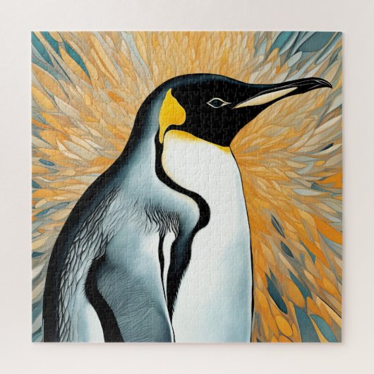 Kaiserpinguin Puzzle (Vertikal)