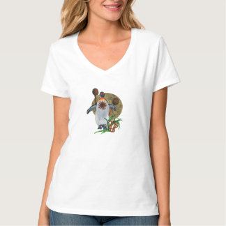 Kaiserpinguin und Krone T-Shirt