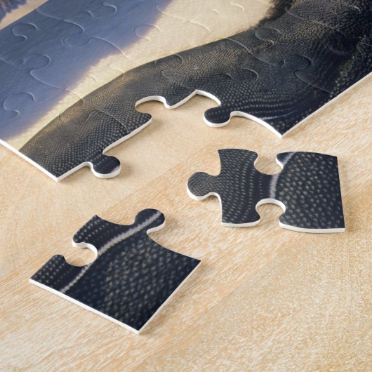 Kaiserpinguine (Aptenodytes forsteri) Erwachsene Puzzle (Seite)