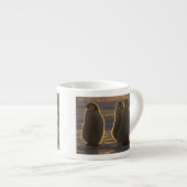 Kaiserpinguine Espressotasse (Vorderseite Rechts)
