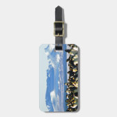 Kaiserpinguine Gepäckanhänger (Vorderseite vertikal)