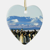 Kaiserpinguine Keramikornament (Rechts)