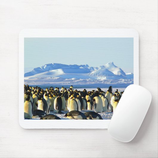 Kaiserpinguine Mousepad (Mit Mouse)