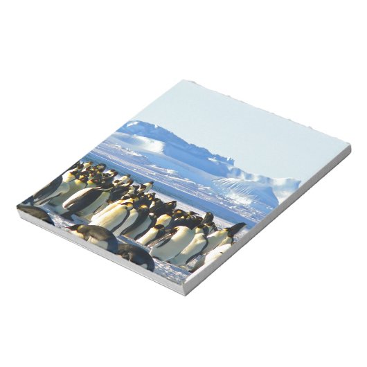 Kaiserpinguine Notizblock (Rotiert)