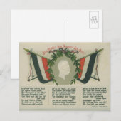 Kaiserpostkarte Postkarte (Vorne/Hinten)
