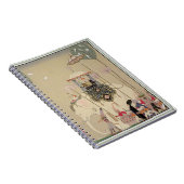 Kaiserprozession (Farbelitho) Notizblock (Rechte Seite)