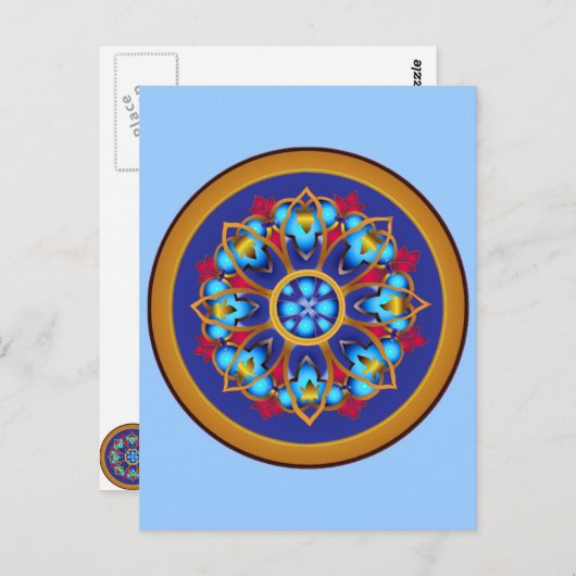 Kaiserrad-Postkarte Postkarte (Vorne/Hinten)