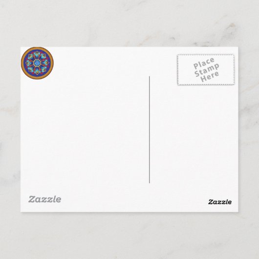 Kaiserrad-Postkarte Postkarte (Rückseite)