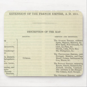 Kaiserreich Napoleon Bonaparte 1811 AD 2 Mousepad