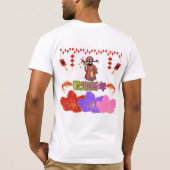 Kaiserrotes Glück T-Shirt (Rückseite)