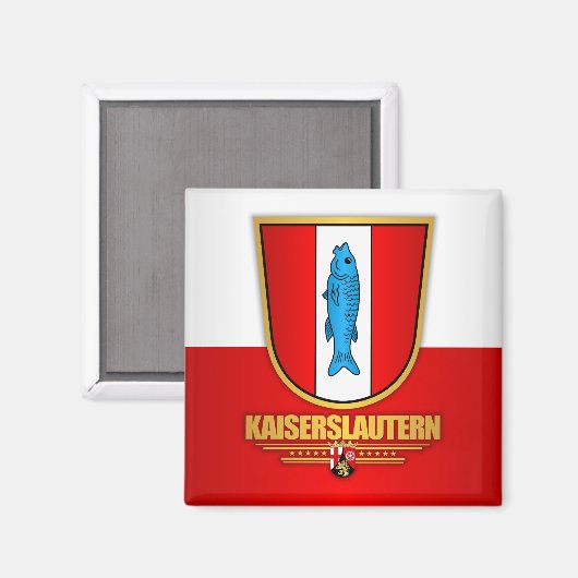 Kaiserslautern Magnet (Vorderseite/Rückseite)