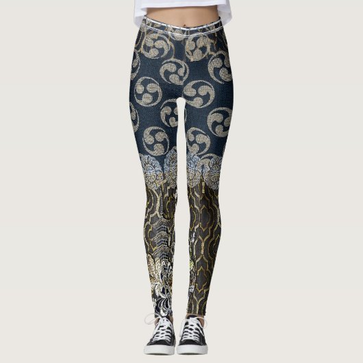 Kaiserstadt-Halbmonde Leggings (Vorderseite)