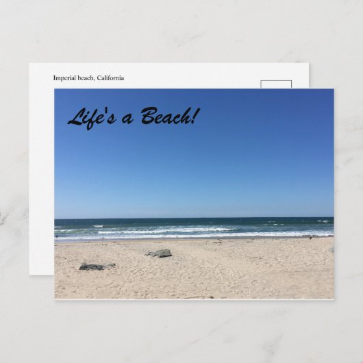 Kaiserstrand Postkarte (Vorne/Hinten)