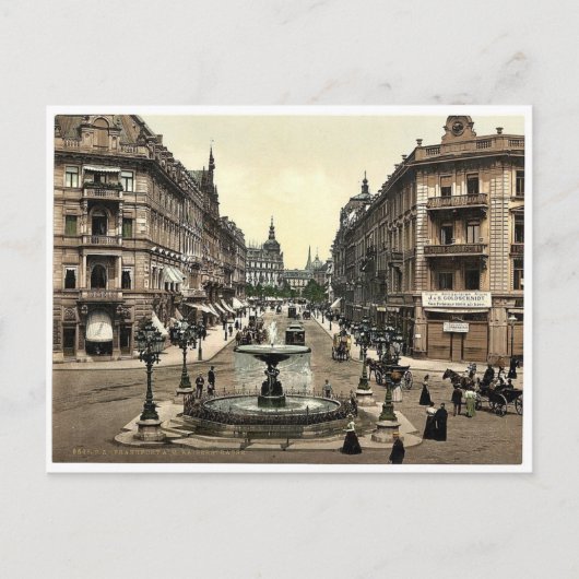 Kaiserstrasse, Frankfort auf Hauptleitung (d.h. Postkarte (Vorderseite)