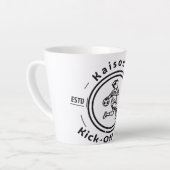 Kaison Kick-Off Cafe Latte Tasse (Linke Ecke)