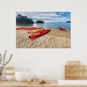 Kaiteriteri, Nelson Beach, Neuseeland Poster (Küche)