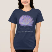 KAITLYN peptide, magic book, custom-text, dark Tri-Blend Shirt (Vorderseite)
