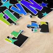 "KAITLYN" Vorname, Spaß "GLÜCKLICHER GEBURTSTAG" Puzzle (Seite)