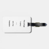 KAITO KID UNTER DEM Mond | KAITO Crad Gepäckanhänger (Rückseite horizontal)