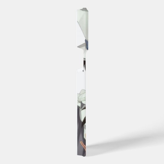 Kaito Kid vs Conan Phone Case iPhone Hülle (Rechte Seite)