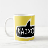 KAIXO! Baskenland Hallensprechblase Kaffeetasse (Links)