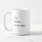 Kaizen: Fortschritt statt Perfektion Kaffeetasse (Links)